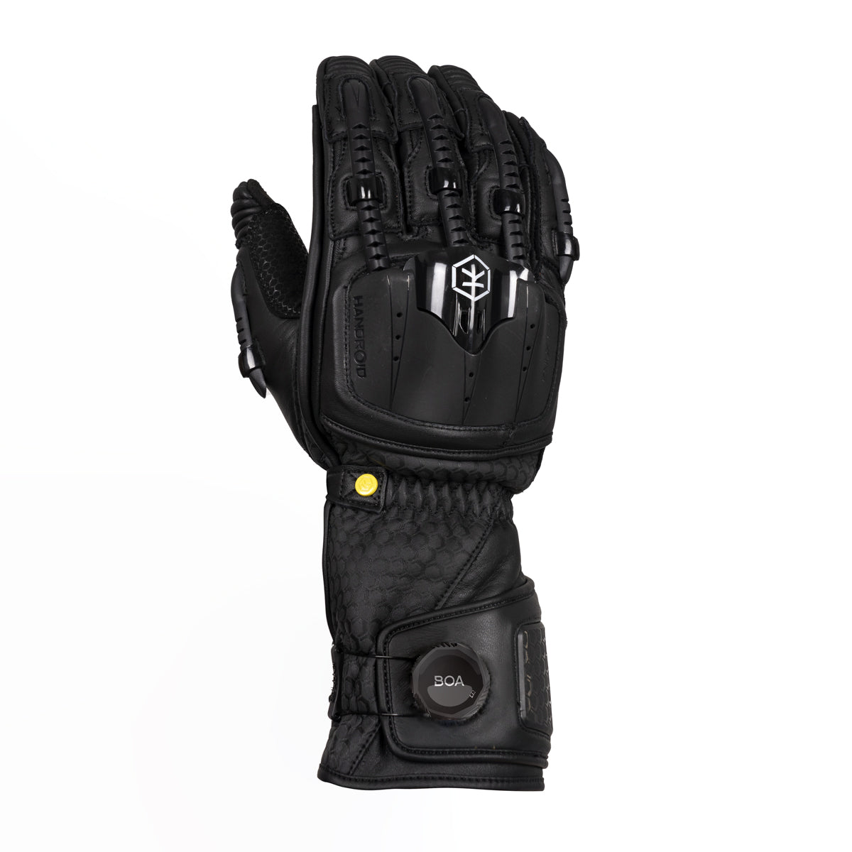 Knox Handroid MK5 Black – Premium Race Motorcycle Gloves