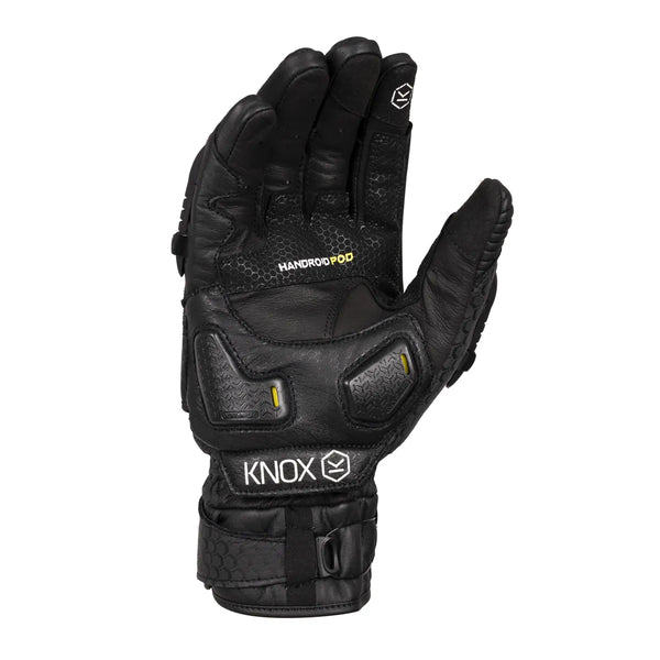 Knox Handroid POD MK5 Schwarz Motorradhandschuhe