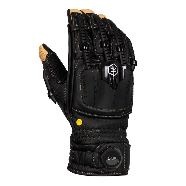 Knox Handroid POD MK5 Schwarz/Sand Motorradhandschuhe