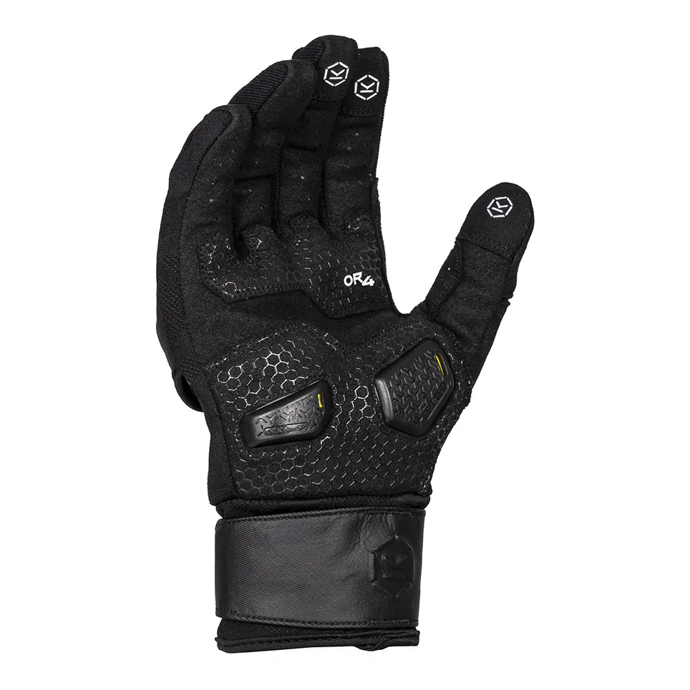 Knox Orsa OR4 Textile Gloves Grey – Premium Motorcycle Gloves with BOA® Closure