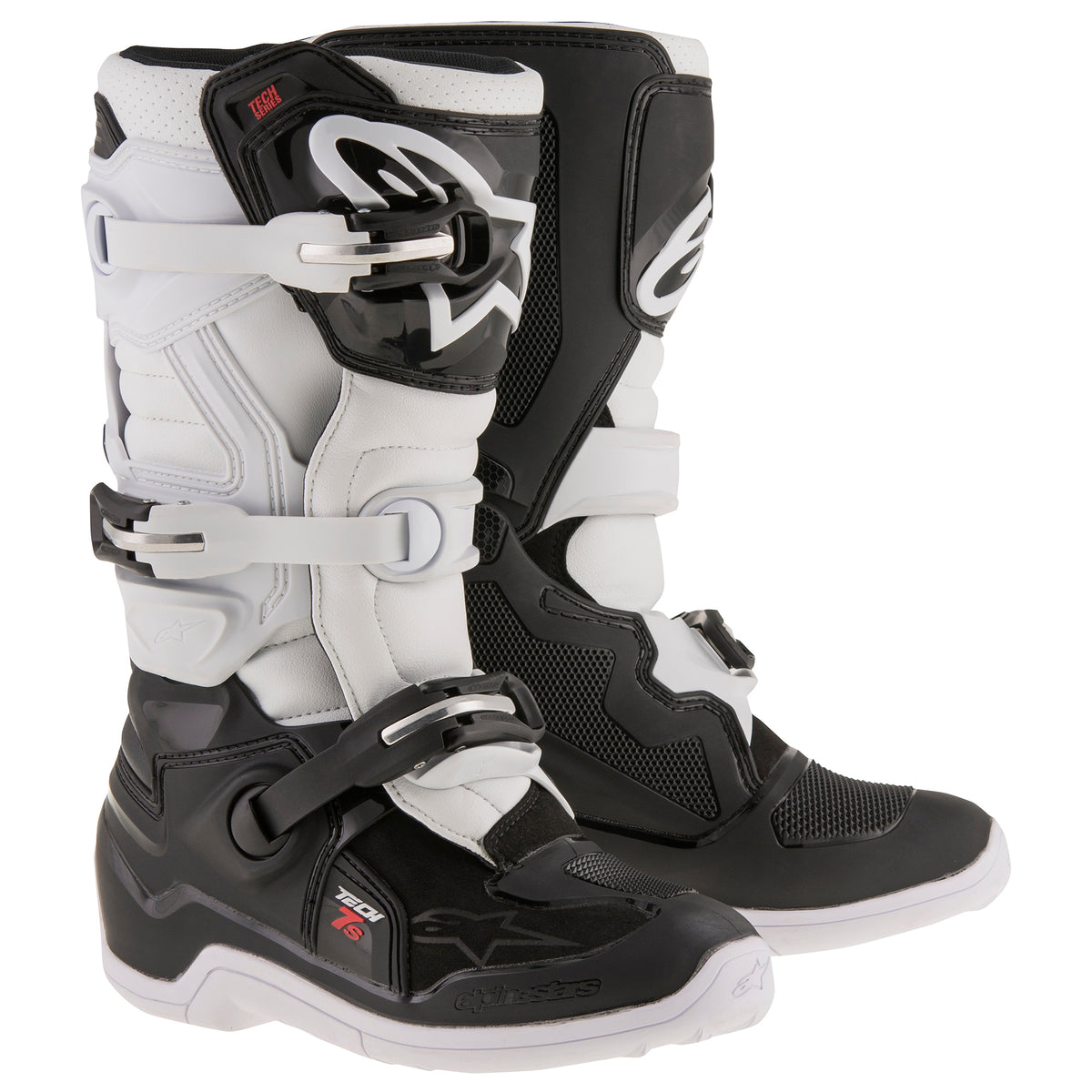 Alpinestars Tech 7s Junior Black/White Motocross Boots