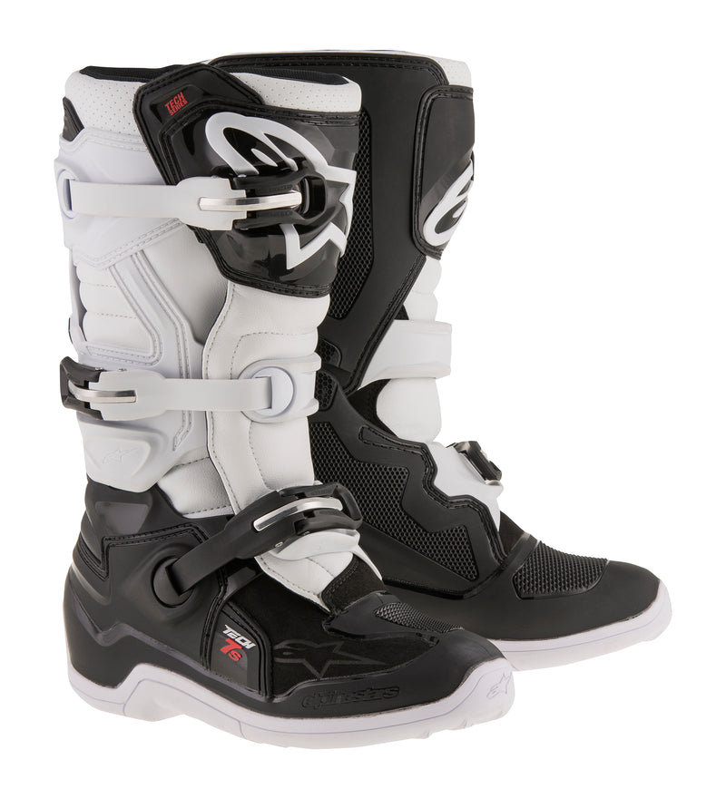 Alpinestars Tech 7s Junior Black/White Motocross Boots