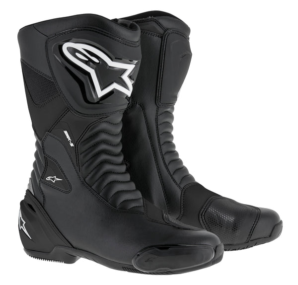 Alpinestars SMX-S Black Motorcycle Boots