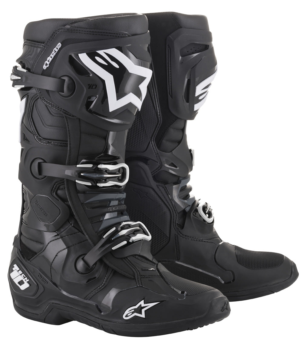 Alpinestars Tech 10 Black Motocross Boots