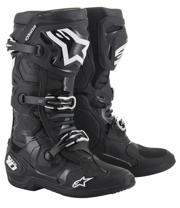 Alpinestars Tech 10 Black Motocross Boots
