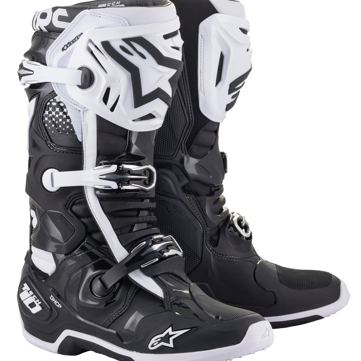 Alpinestars Tech 10 Black/White Motocross Boots