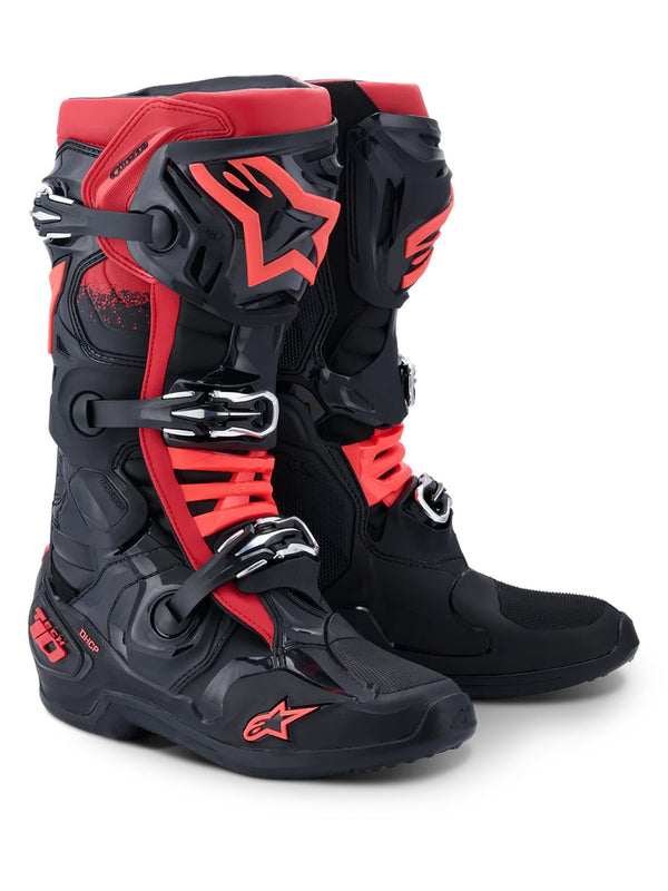 Alpinestars Tech 10 Black/Red Motocross Boots