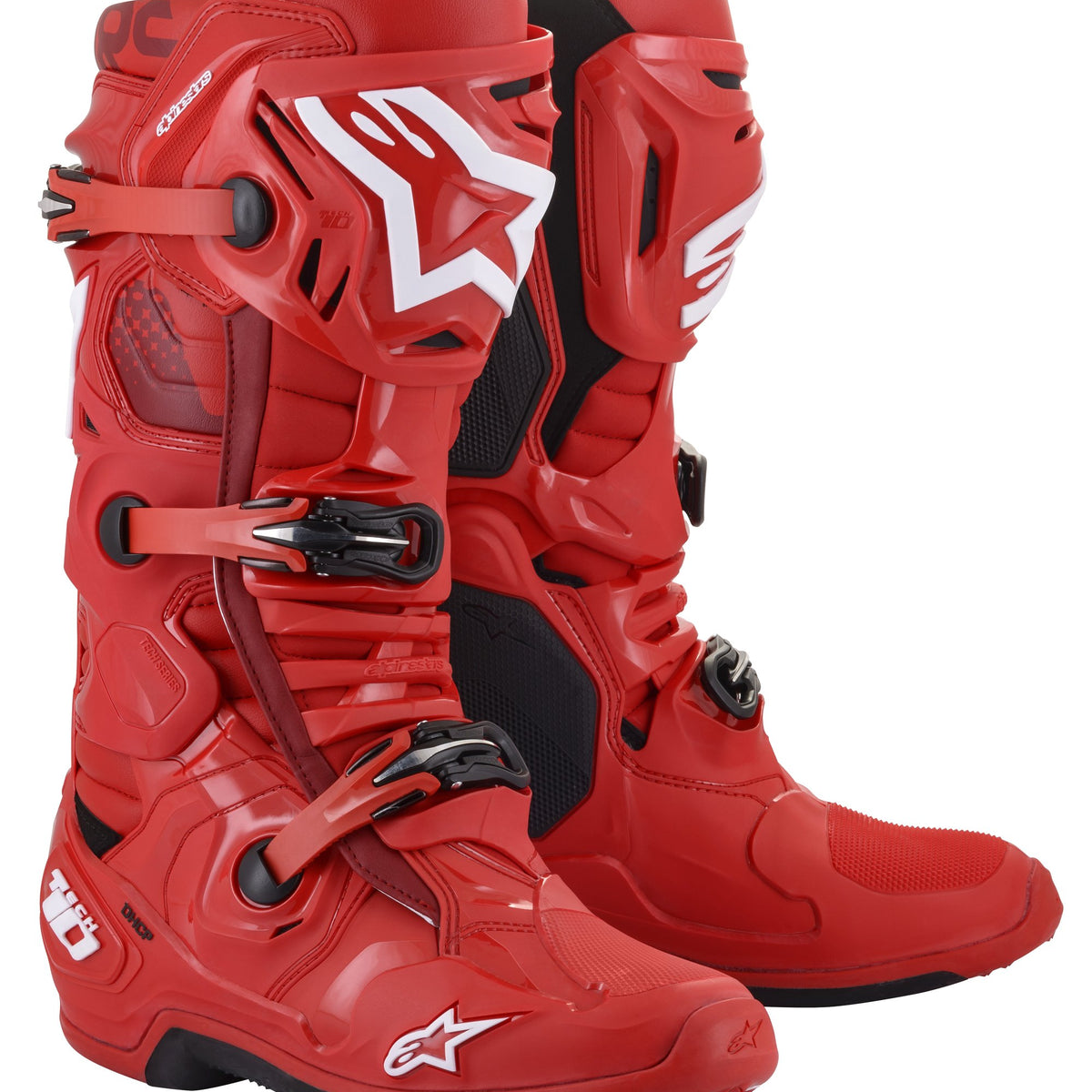 Alpinestars Tech 10 Red Motocross Boots