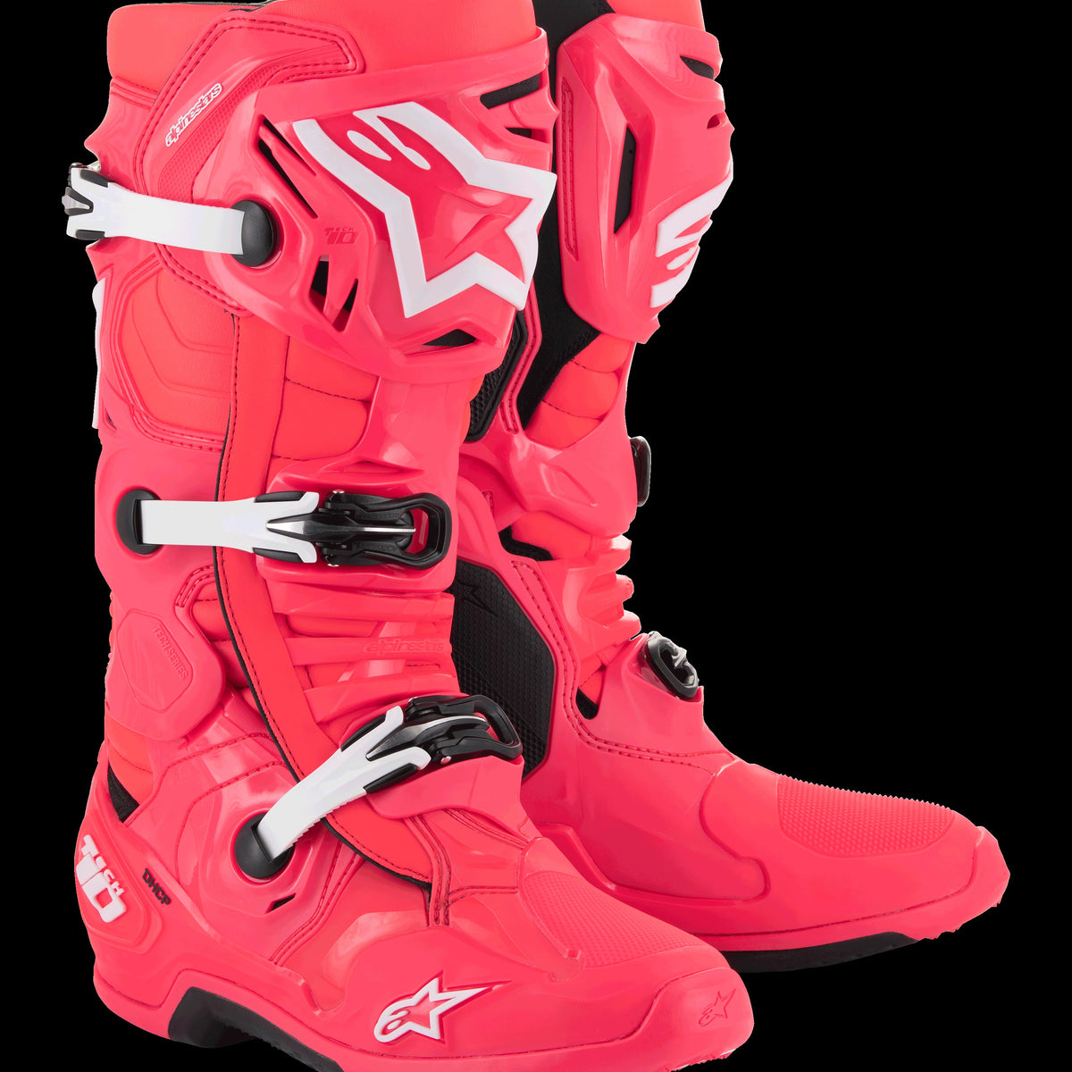 Alpinestars Tech 10 Diva Pink White Motocross Boots