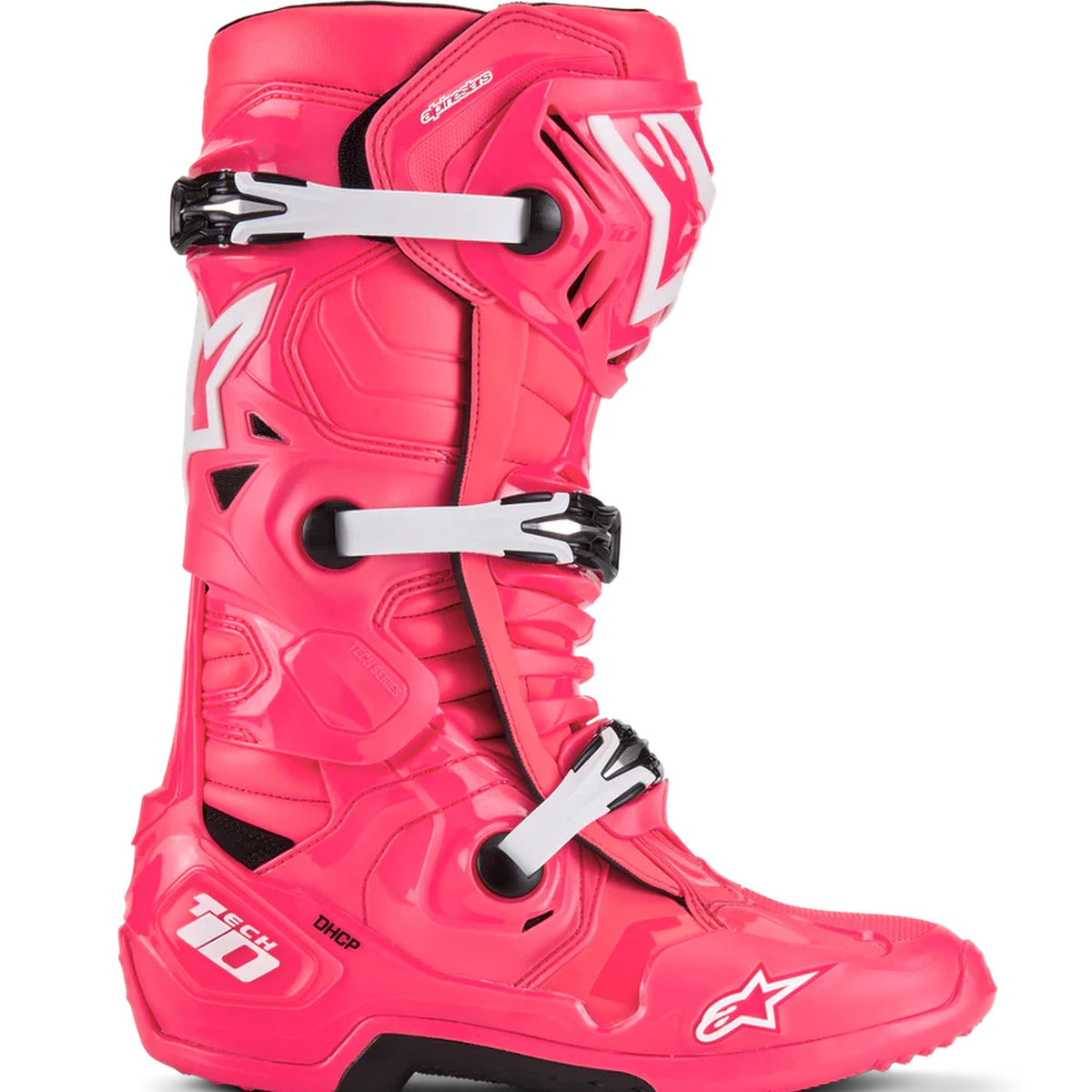 Alpinestars Tech 10 Diva Pink White Motocross Boots