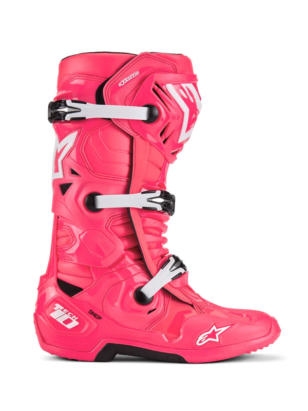 Alpinestars Tech 10 Diva Pink White Motocross Boots