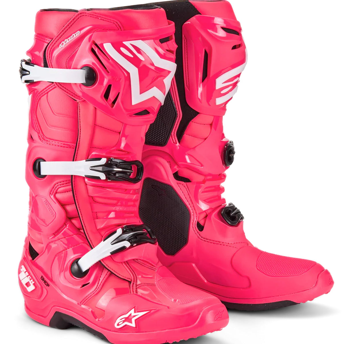 Alpinestars Tech 10 Diva Pink White Motocross Boots