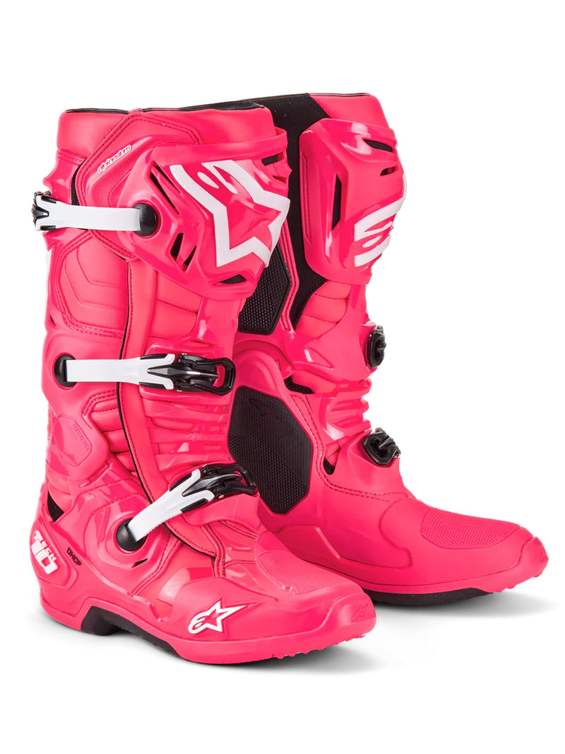 Alpinestars Tech 10 Diva Pink White Motocross Boots