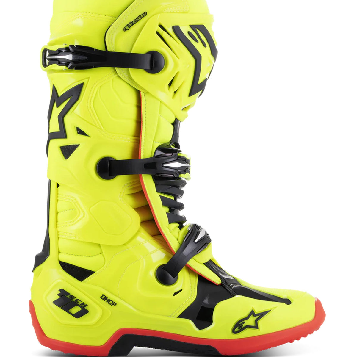 Alpinestars Tech 10 Fluorescent Yellow/Black Motocross Boots