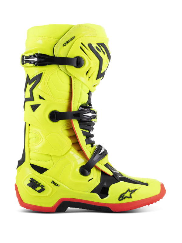 Alpinestars Tech 10 Fluorescent Yellow/Black Motocross Boots