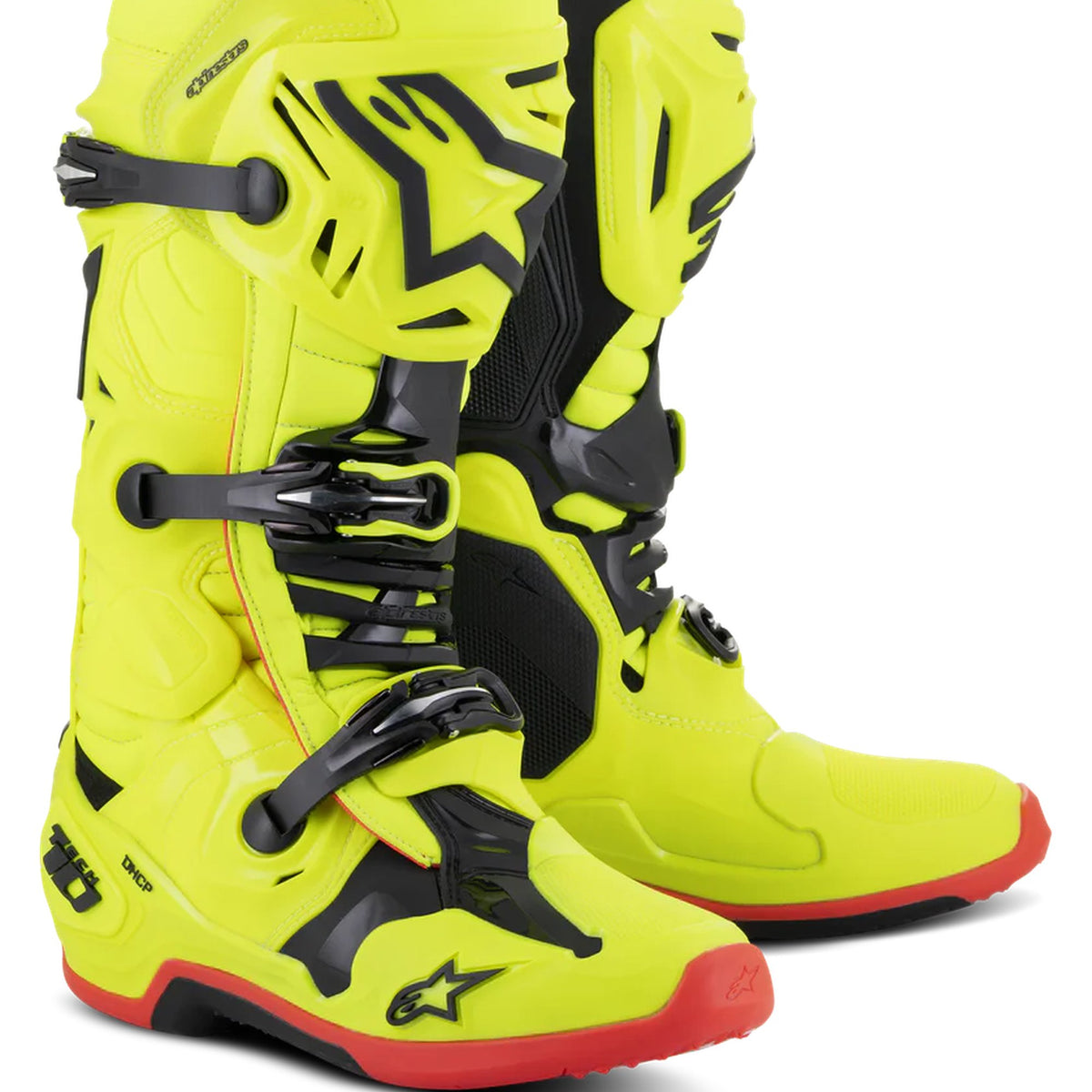 Alpinestars Tech 10 Fluorescent Yellow/Black Motocross Boots