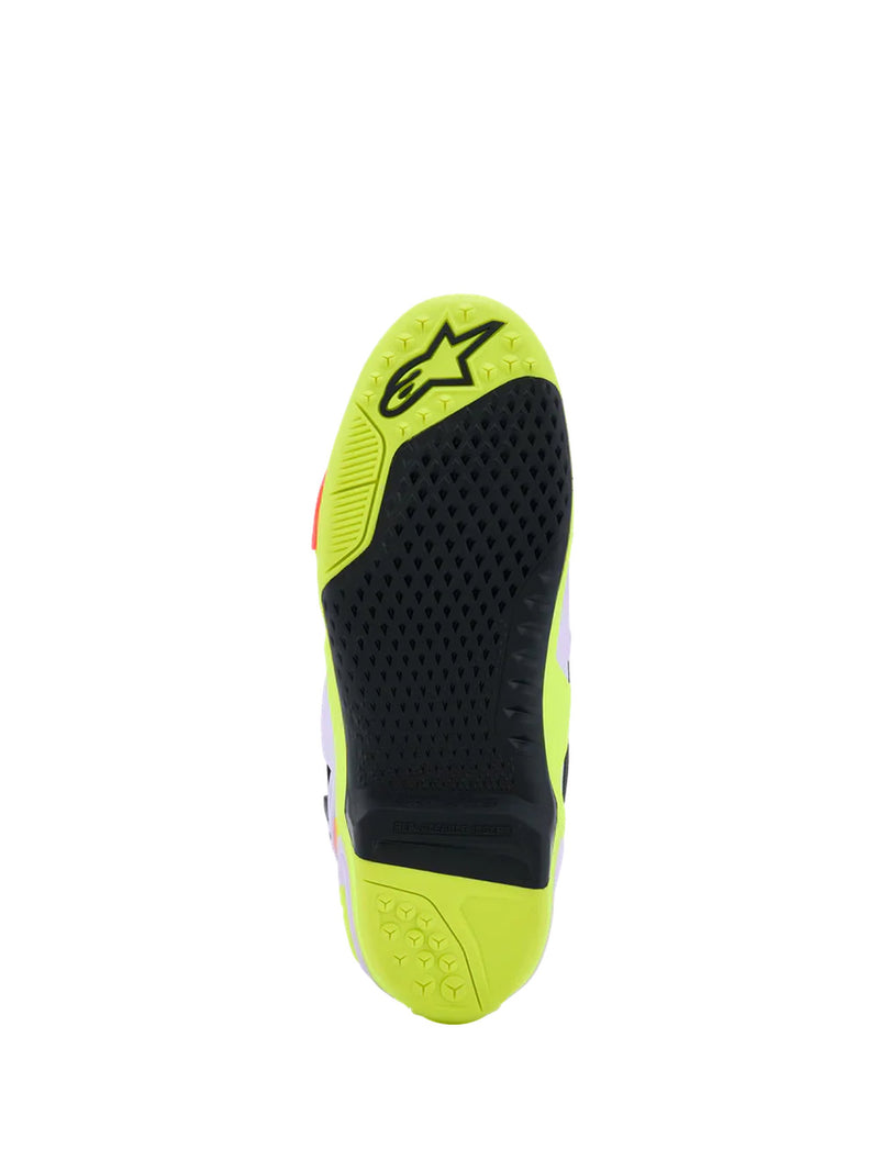 Alpinestars Vented Tech 10 Purple/Fluo Yellow/Pink Motocross Boots