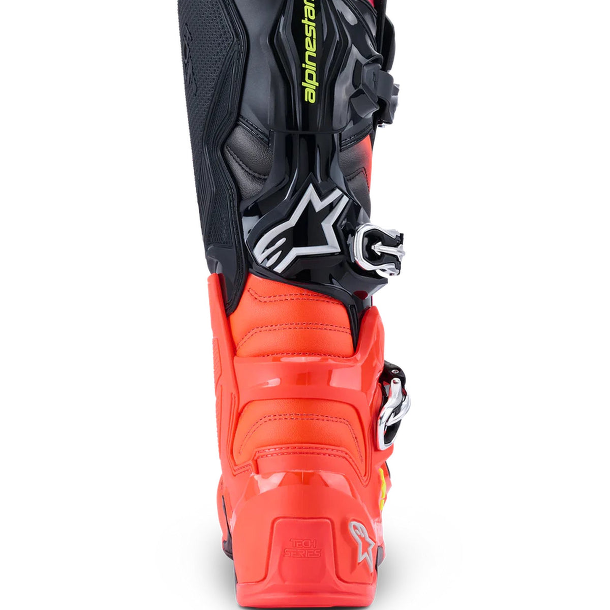 Alpinestars Tech 7 Black/Fluo Red/Fluo Pink Motocross Boots
