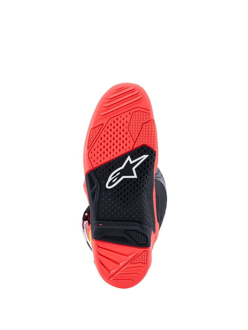 Alpinestars Tech 7 Black/Fluo Red/Fluo Pink Motocross Boots