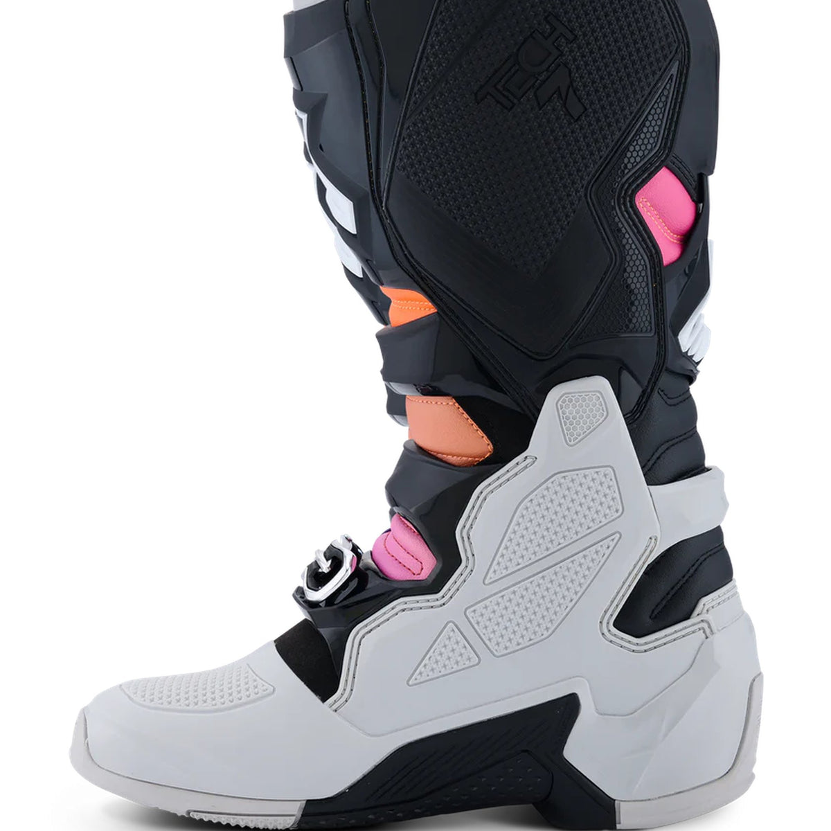 Alpinestars Tech 7 Black/Orange/Fluo Magenta Motocross Boots