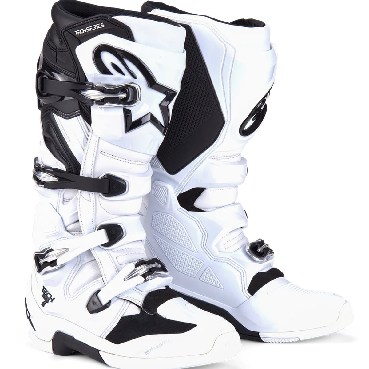Alpinestars Tech 7 White/Black Motocross Boots