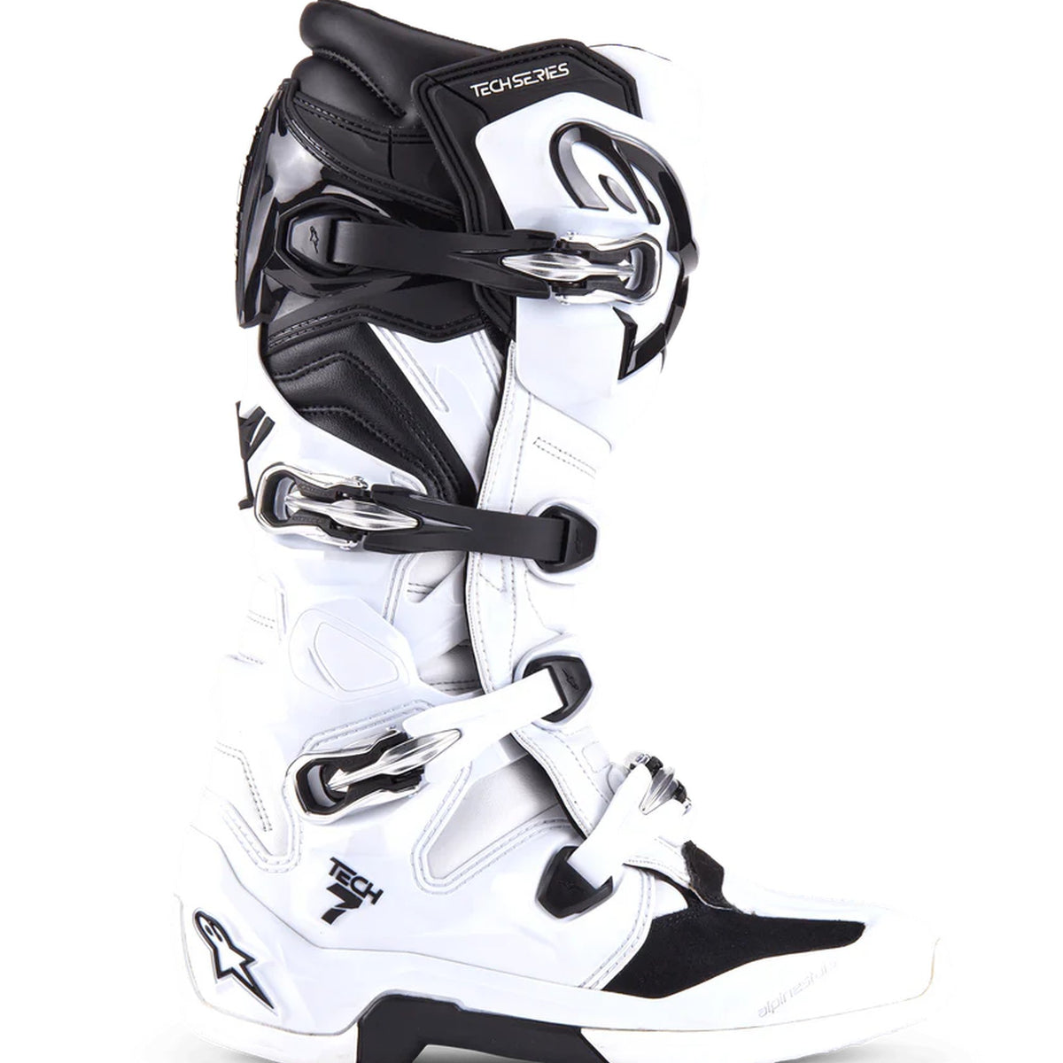Alpinestars Tech 7 White/Black Motocross Boots