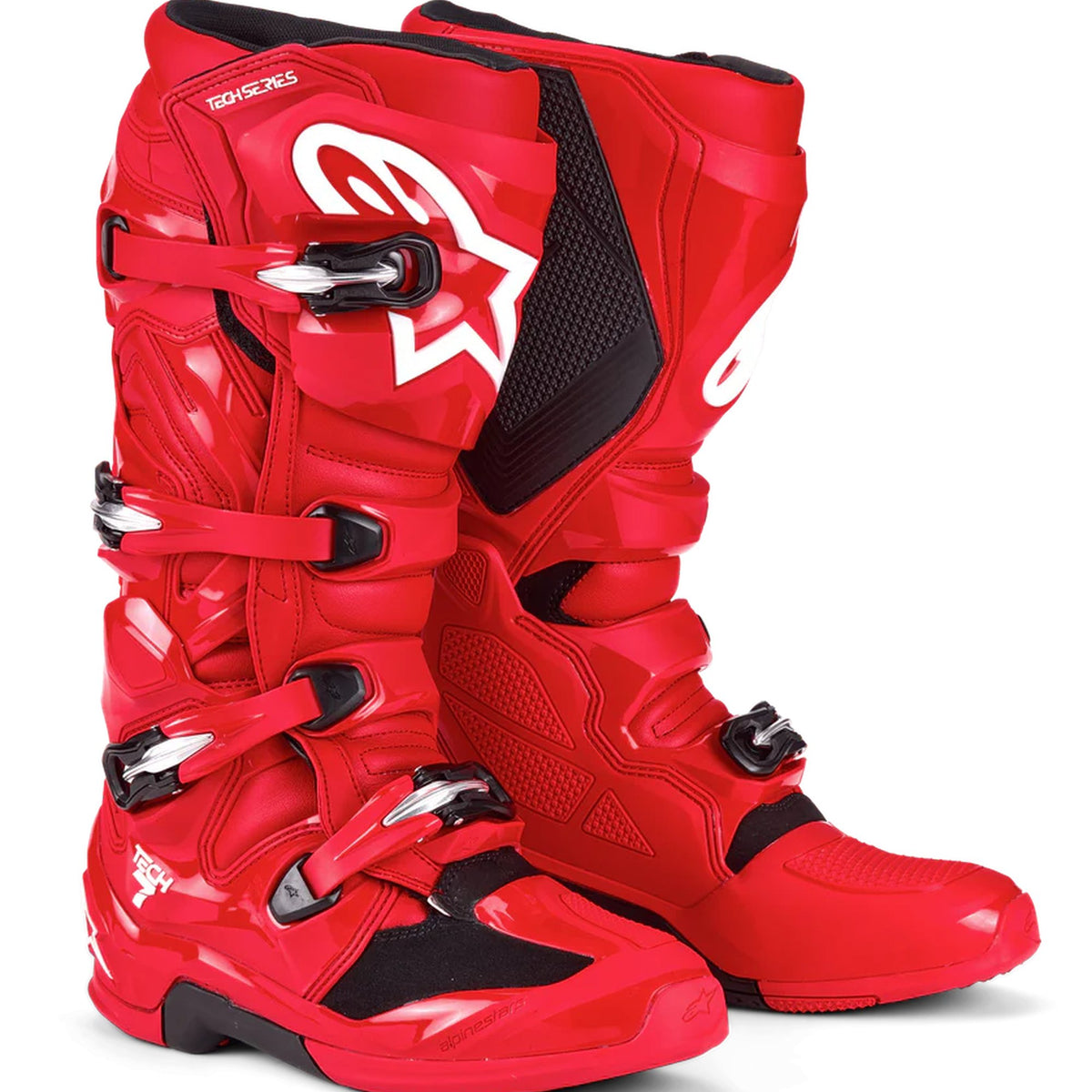 Alpinestars Tech 7 Bright Red Motocross Boots