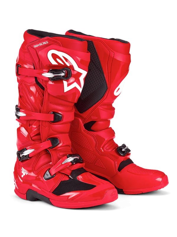 Alpinestars Tech 7 Bright Red Motocross Boots
