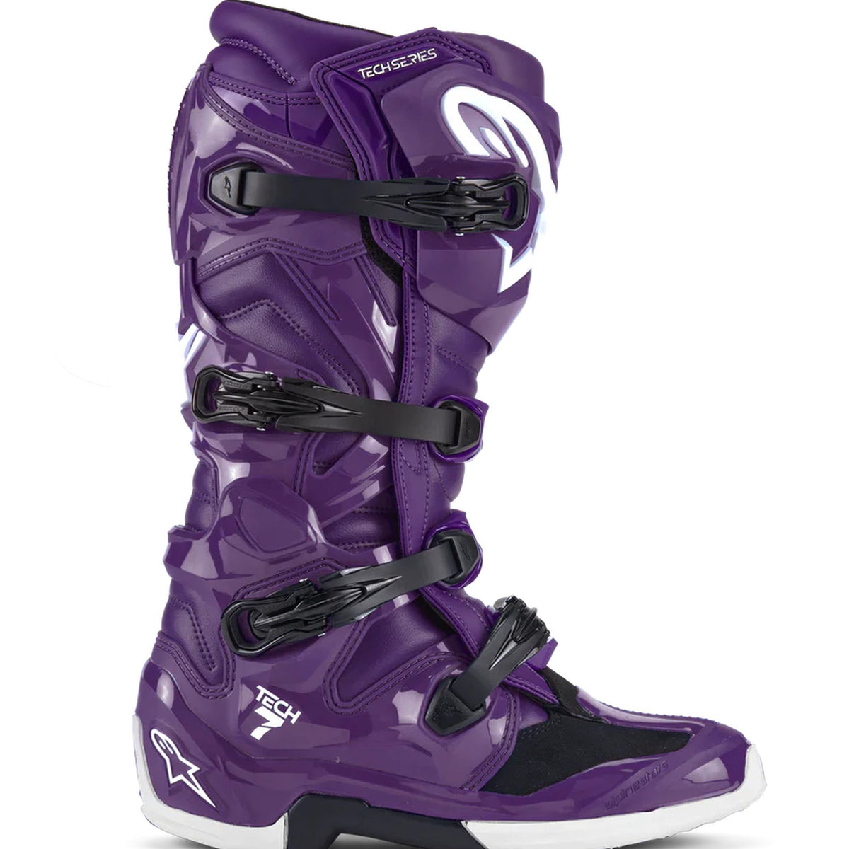 Alpinestars Tech 7 Purple Motocross Boots