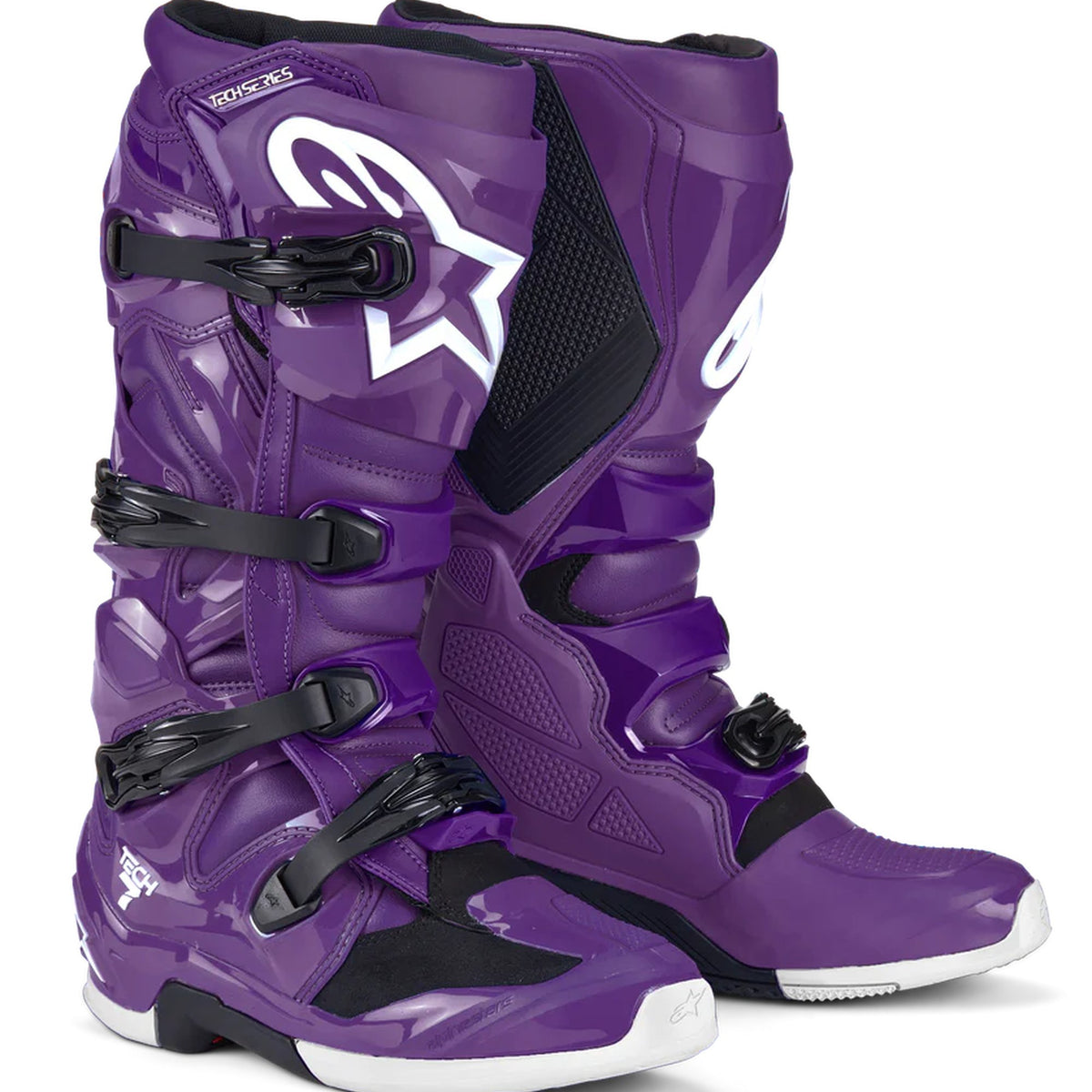 Alpinestars Tech 7 Purple Motocross Boots