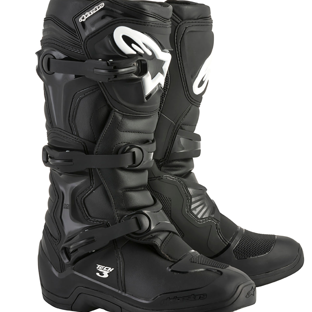 Alpinestars Tech 3 Black Motocross Boots