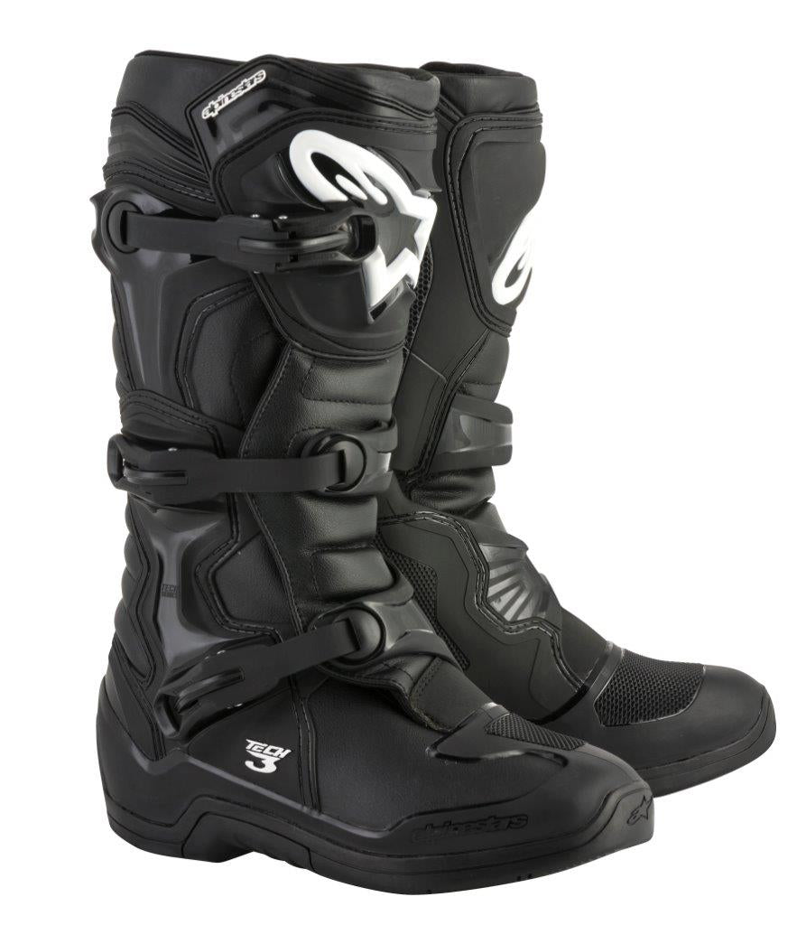 Alpinestars Tech 3 Black Motocross Boots