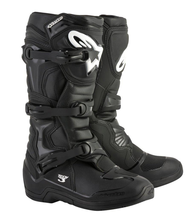 Alpinestars Tech 3 Black Motocross Boots
