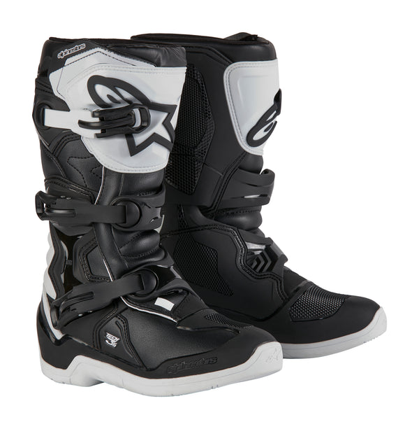 Alpinestars Tech 3S Youth Black/White Motocross Boots