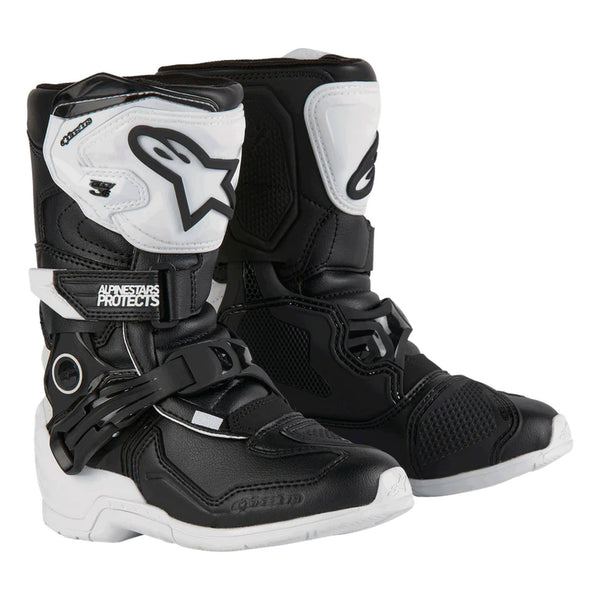 Alpinestars Tech 3s Kids Black/White Motocross Boots