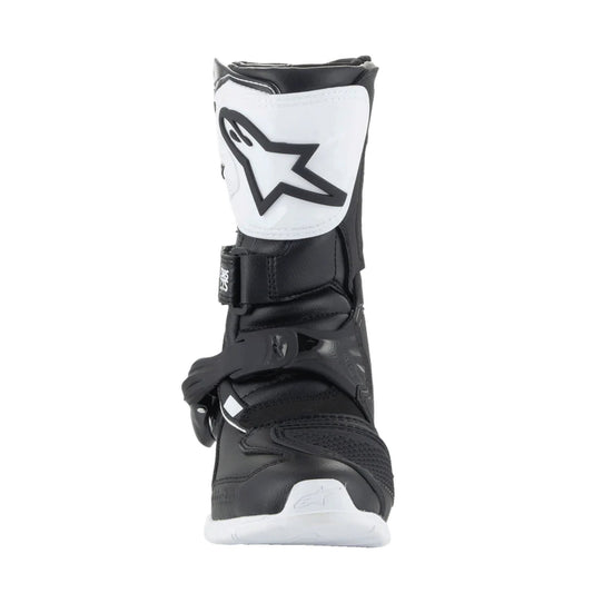 Alpinestars Tech 3s Kinder Schwarz/Weiß Motocross Stiefel