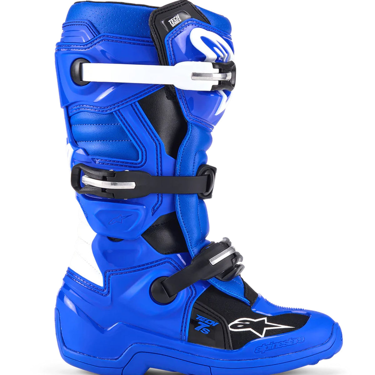 Alpinestars Tech 7s Junior Blue/Black/White Motocross Boots