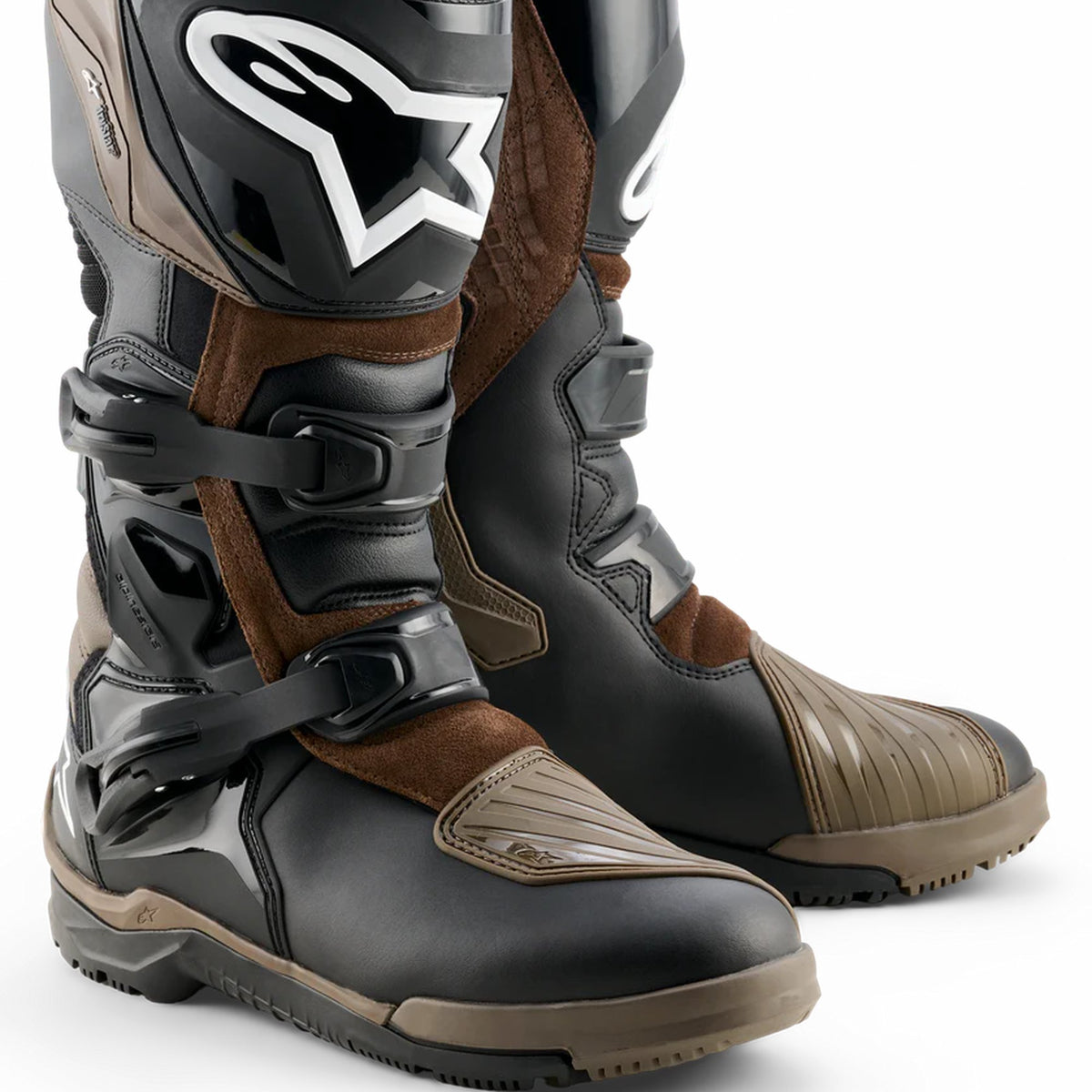 Alpinestars Corozal v2 Adventure Drystar Braune Motorradstiefel