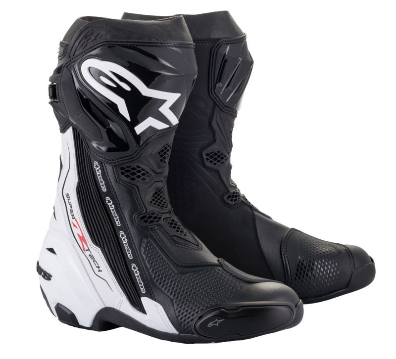 Alpinestars Supertech R v2 Zwart/Wit Motorlaarzen