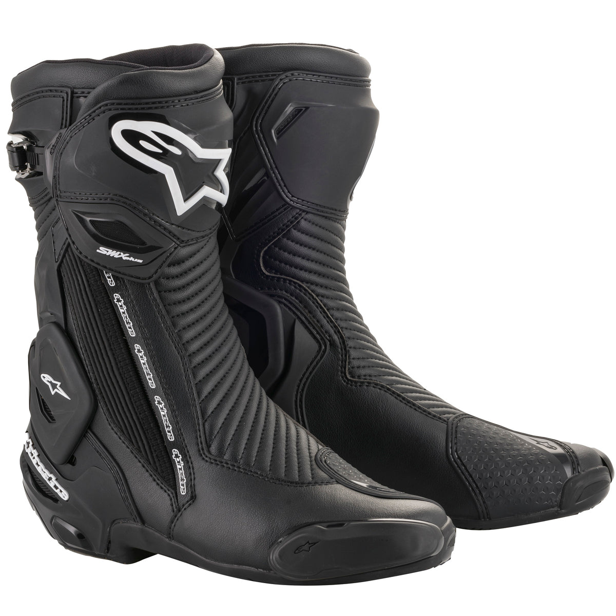 Alpinestars SMX Plus v2 Schwarz Motorradstiefel