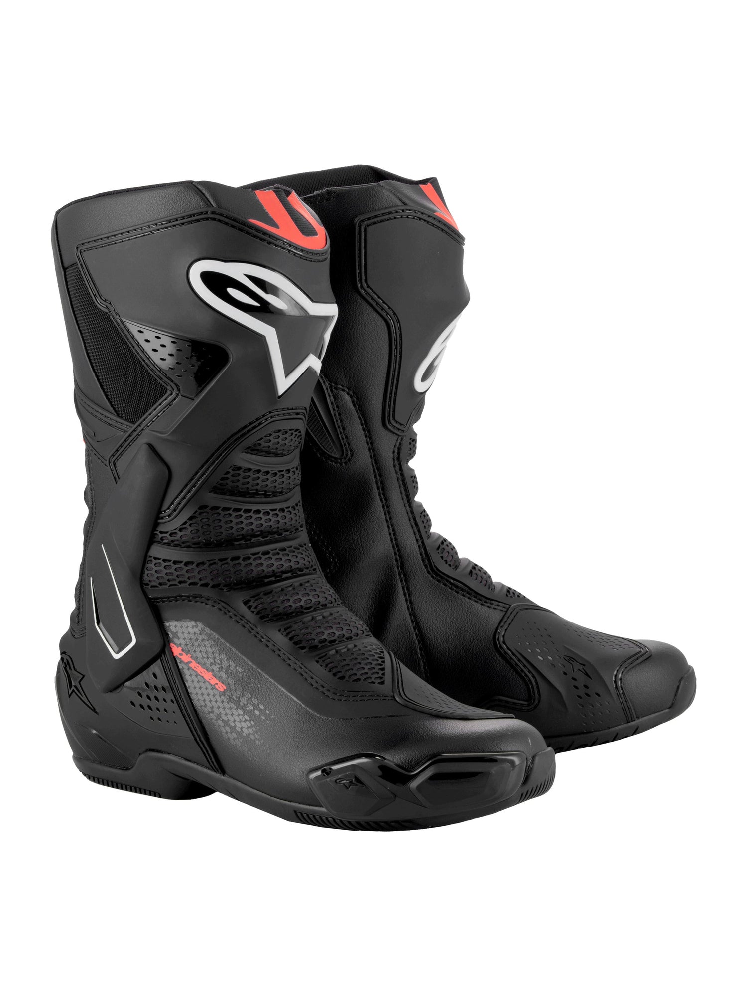 Alpinestars SMX-6 v3 Zwart/Fluorood Motorlaarzen