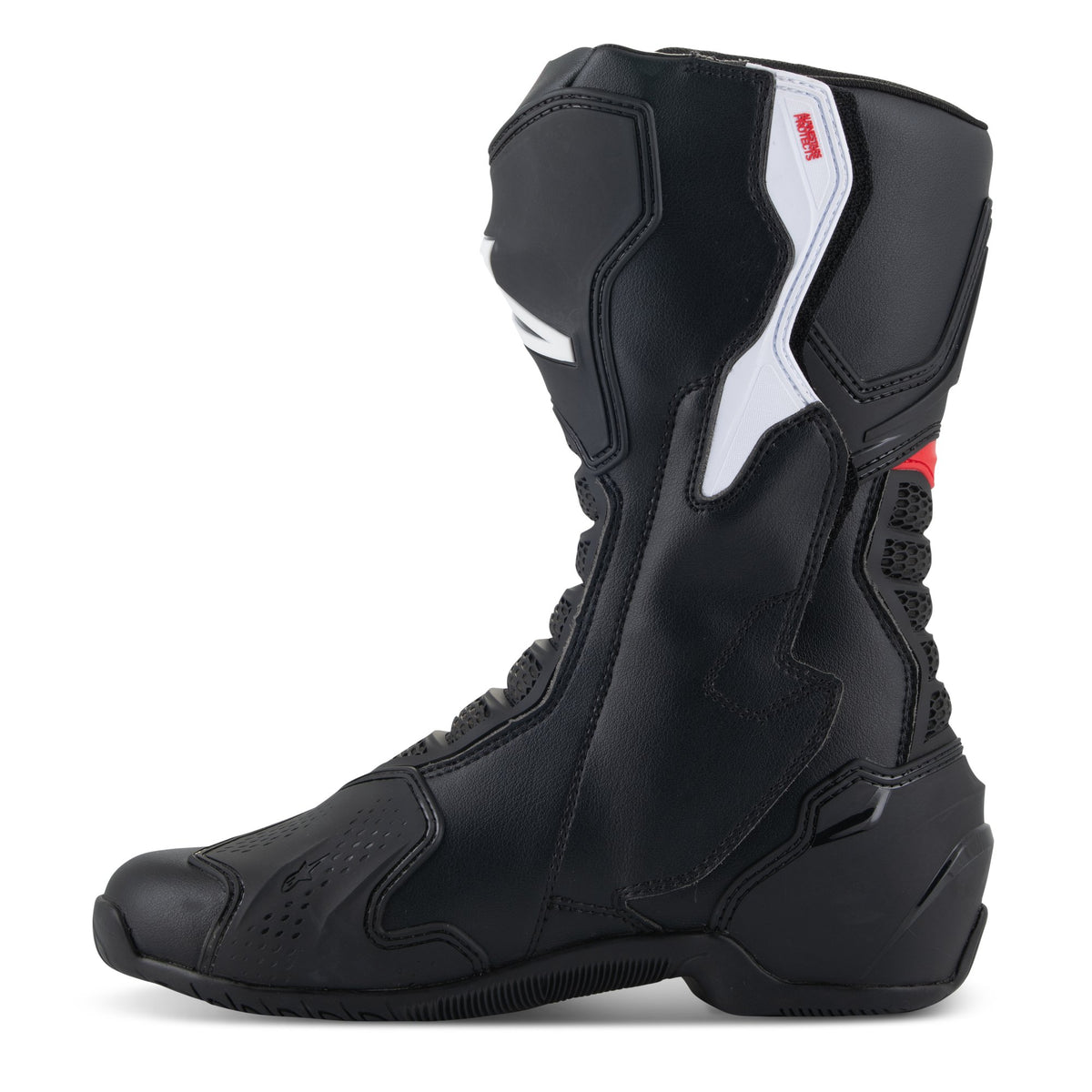 Alpinestars SMX-6 v3 Black/White/Red Motorcycle Boots