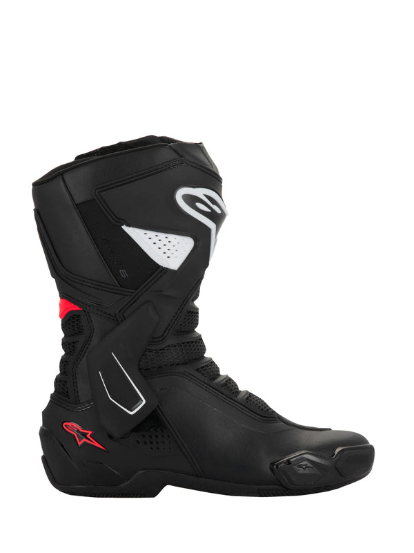 Alpinestars SMX-6 v3 Black/White/Pink Motorcycle Boots