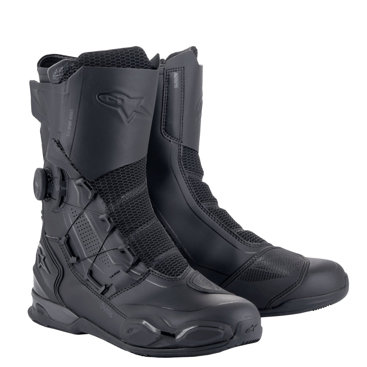 Alpinestars SP-X Boa Drystar Black Motorcycle Boots