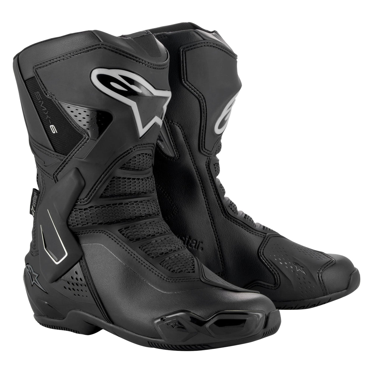 Alpinestars SMX-6 v3 Drystar Zwart/Zilver Motorlaarzen