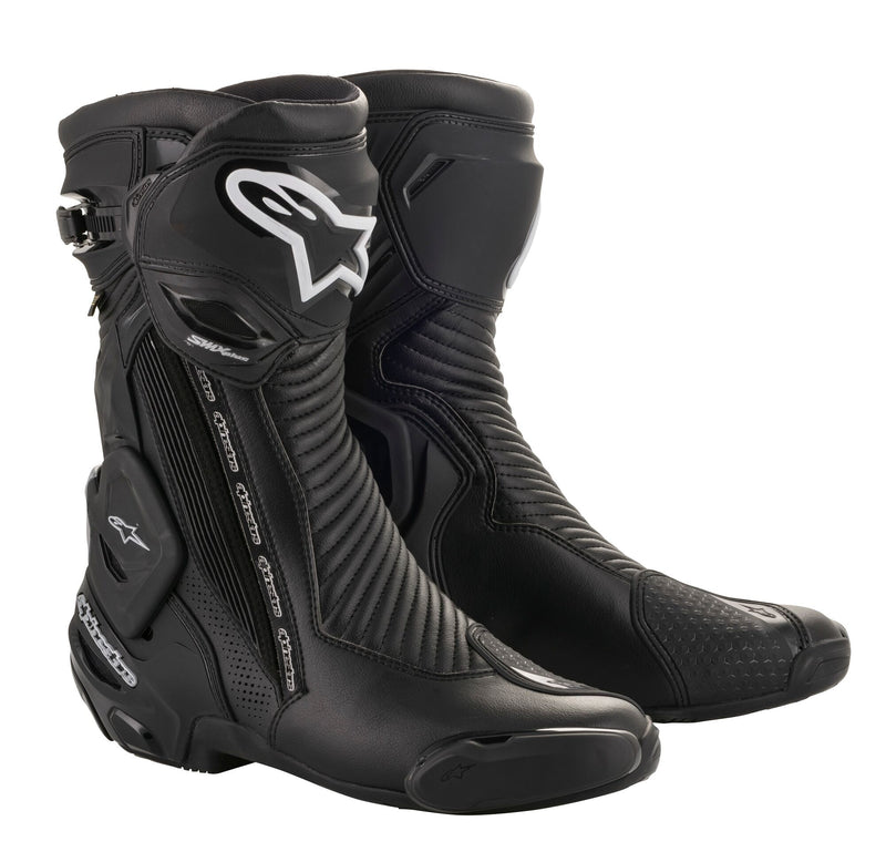 Alpinestars SMX Plus v2 Gore-Tex Schwarze Motorradstiefel