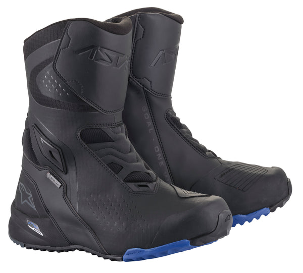 Alpinestars RT-8 Gore-Tex Black/Blue Motorcycle Boots