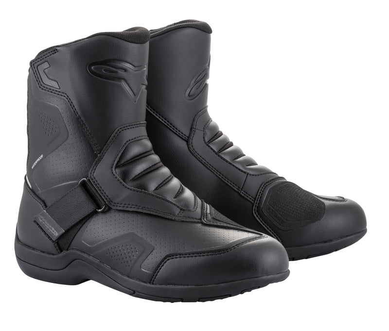 Alpinestars Ridge v2 Drystar Schwarz/Schwarz Motorradstiefel