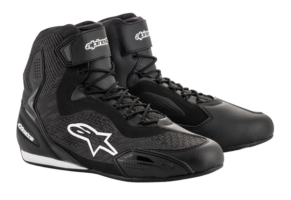 Alpinestars Faster-3 Rideknit Zwart Motorlaarzen