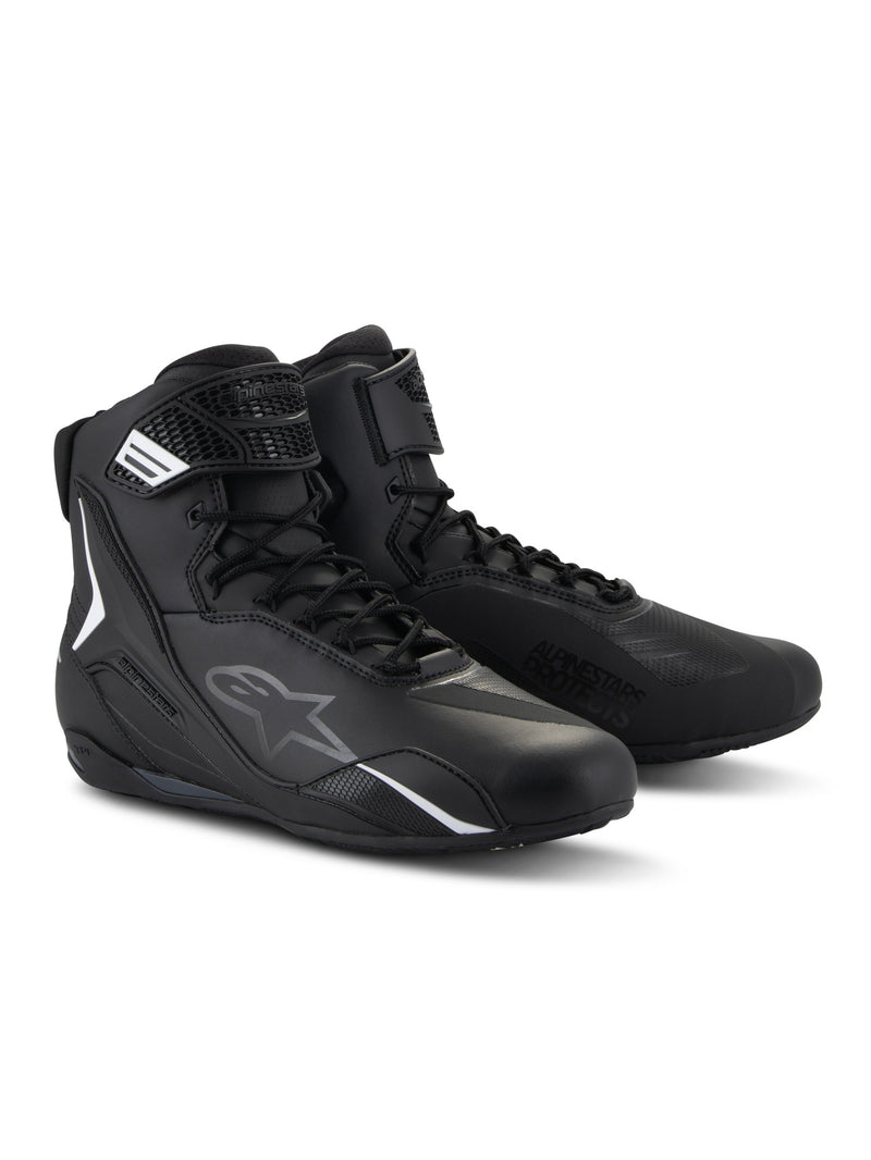 Alpinestars Faster-4 Schwarze Motorradstiefel